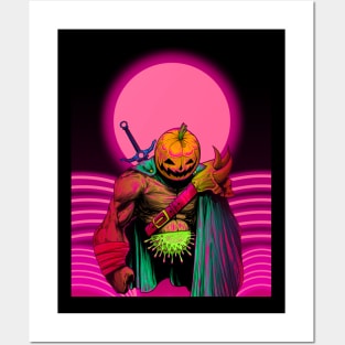 PUMPKIN WARRIOR Posters and Art